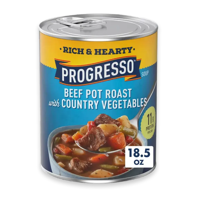 Beef Pot Roast with Country Vegetables Canned Soup