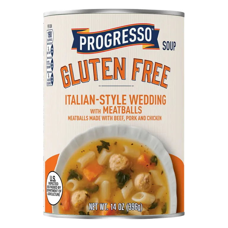 Gluten Free Italian-Style Wedding with Meatballs Soup