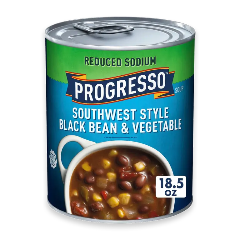 Gluten Free Reduced Sodium Southwest Style Black Bean & Vegetable Canned Soup