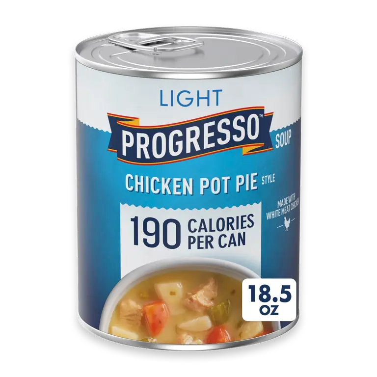 Light Chicken Pot Pie Style Soup
