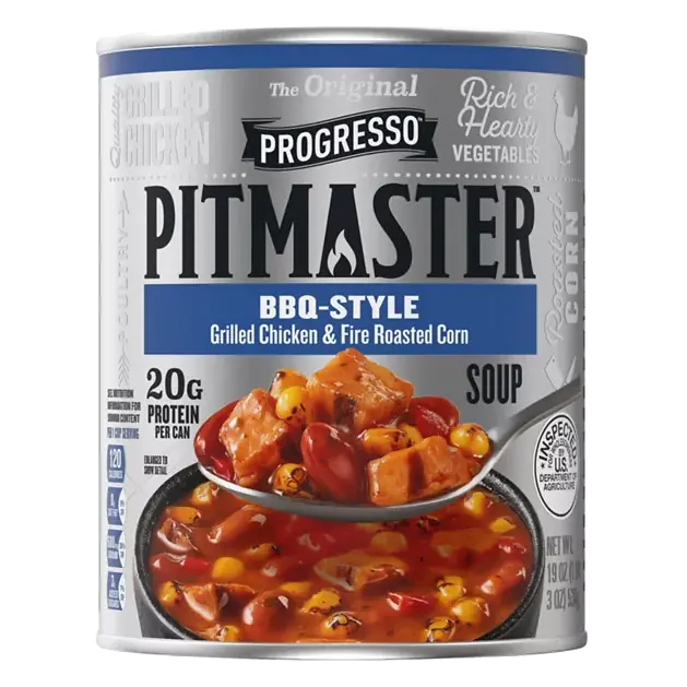 Pitmaster BBQ-Style Grilled Chicken & Fire Roasted Corn Soup