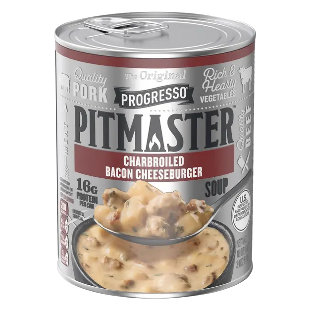 Pitmaster Charbroiled Bacon Cheeseburger Soup