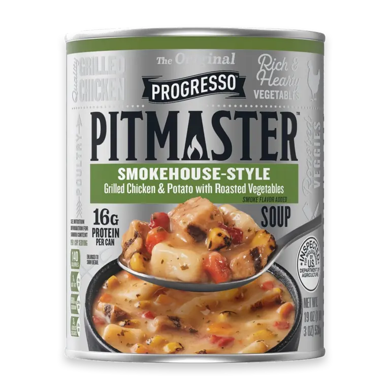 Pitmaster Grilled Chicken and Potato with Roasted Vegetables Soup