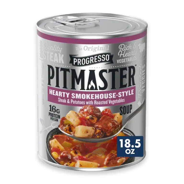 Pitmaster Steak and Potatoes with Roasted Vegetables Canned Soup