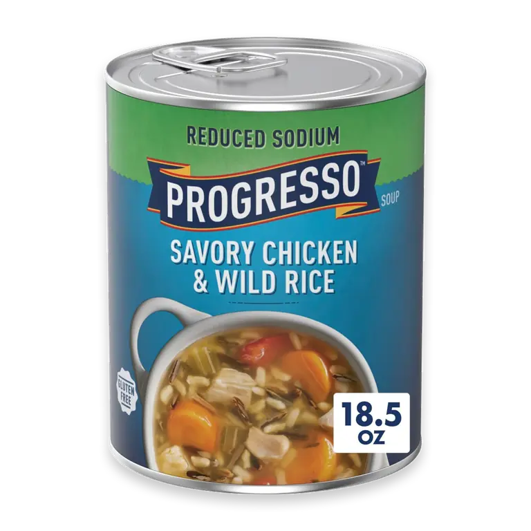 Reduced Sodium Savory Chicken & Wild Rice Soup