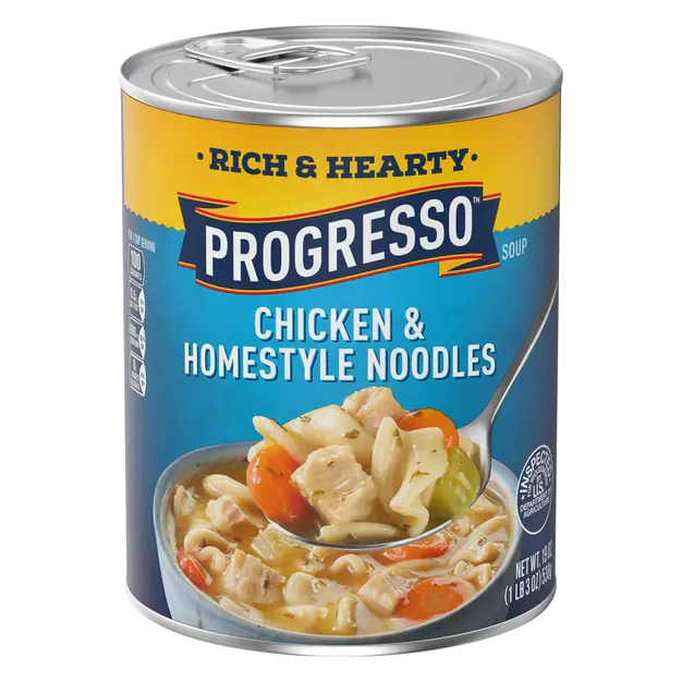 Rich & Hearty Chicken & Homestyle Noodles Soup