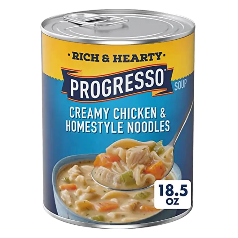 Rich & Hearty Creamy Chicken & Homestyle Noodles Soup