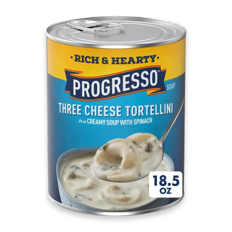 Rich & Hearty Three Cheese Tortellini Soup