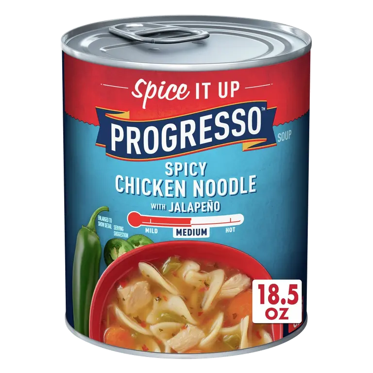 Spicy Chicken Noodle with Jalapeno Soup