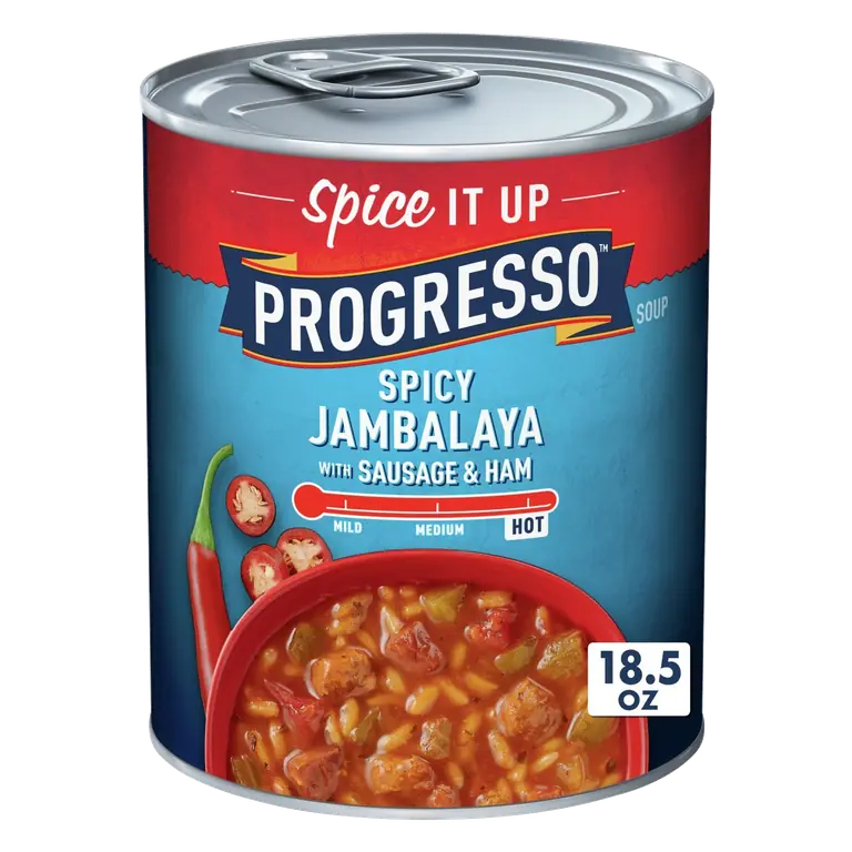 Spicy Jambalaya with Sausage and Ham Soup