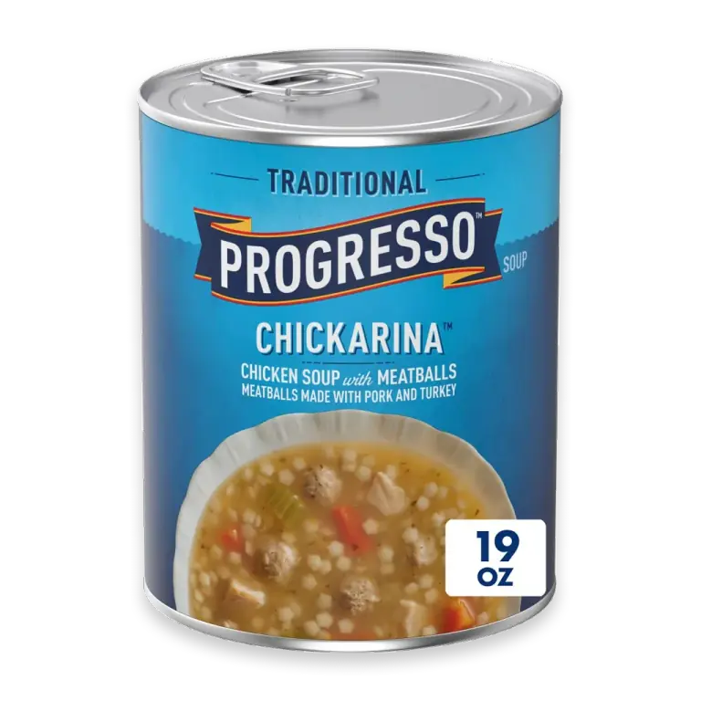 Traditional Canned Chickarina Soup