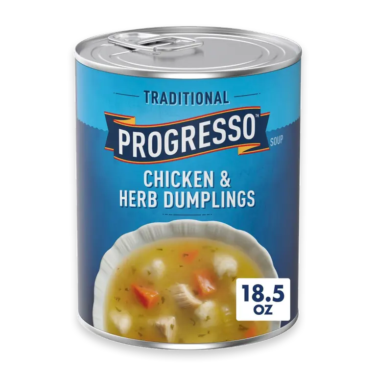 Traditional Chicken and Herb Dumplings Soup