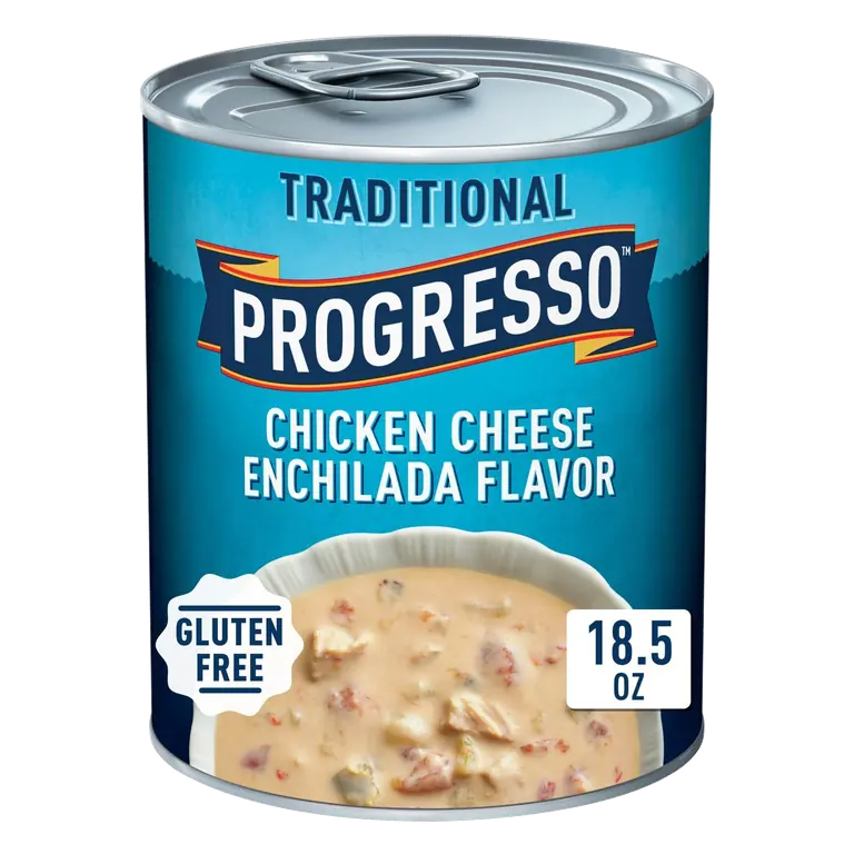 Traditional Chicken Cheese Enchilada Flavor Soup