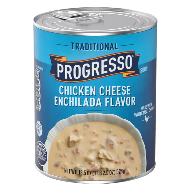 Traditional Chicken Cheese Enchilada Soup