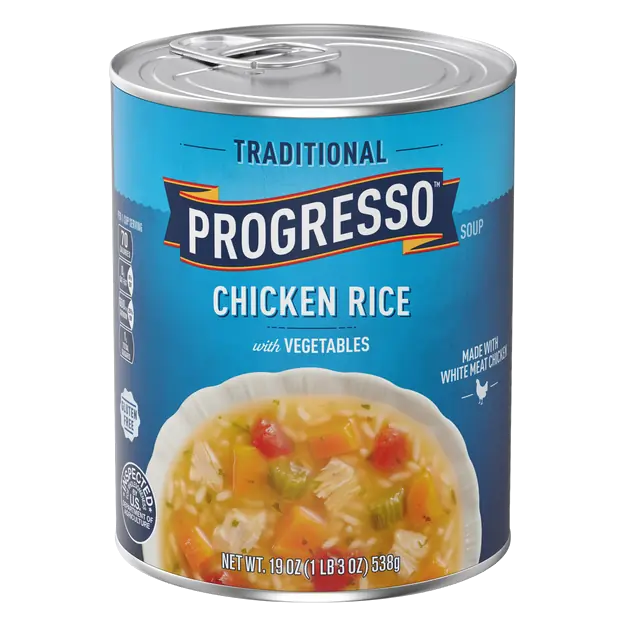 Traditional Gluten Free Chicken Rice Soup with Vegetables