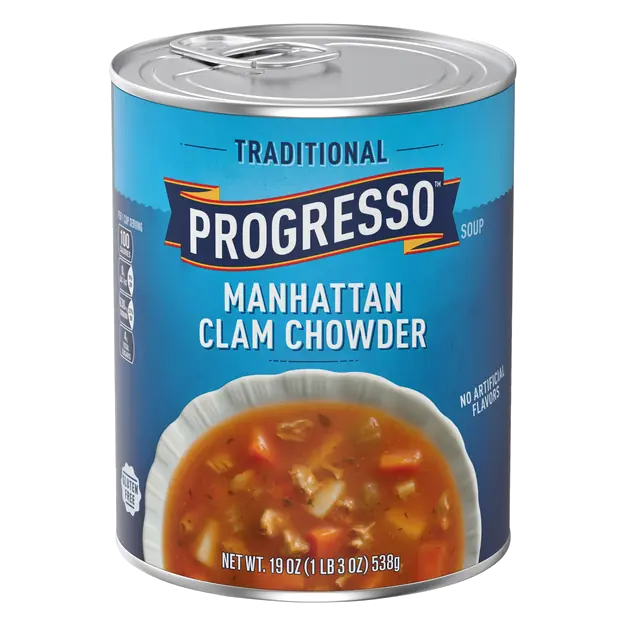 Traditional Gluten Free Manhattan Clam Chowder Soup