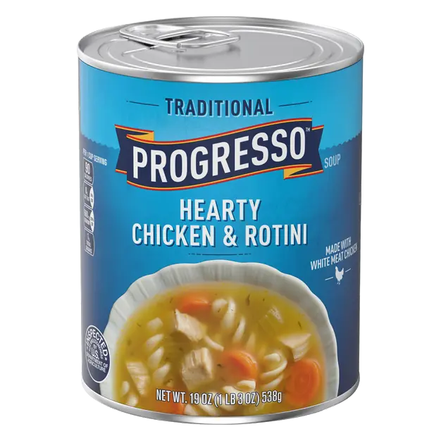 Traditional Hearty Chicken & Rotini Soup