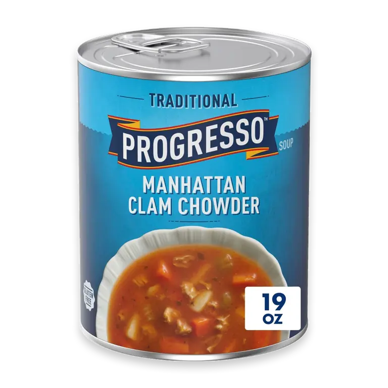 Traditional Manhattan Clam Chowder Canned Soup Gluten Free