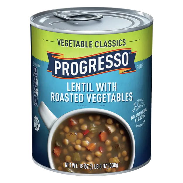 Vegetable Classics Gluten Free Lentil Soup w/Roasted Vegetables