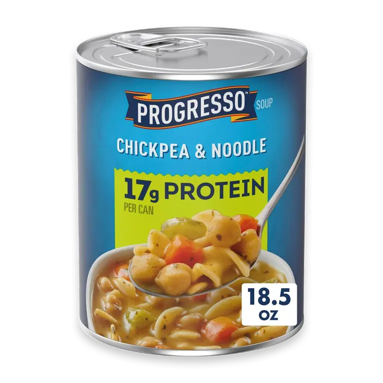 Vegetarian Chickpea & Noodle Soup