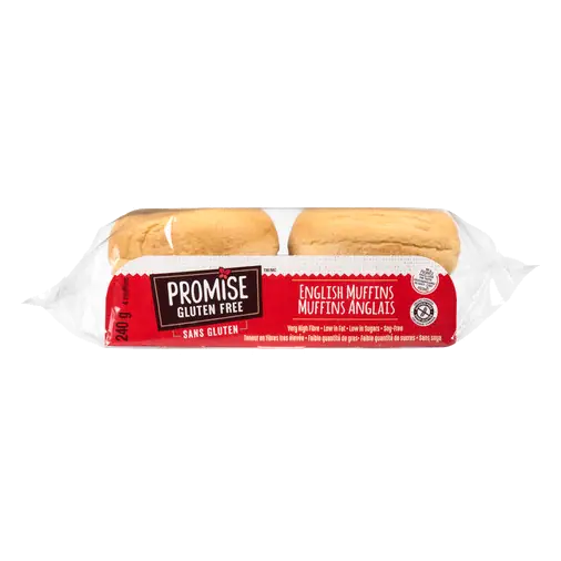 English Muffins 4 Pack 240 g (frozen)