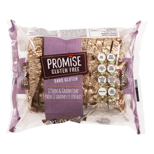 Promise Gluten-Free Loaf 12 Seeds And Grains 480 g (Frozen)