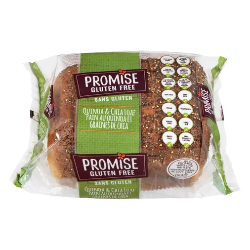 Promise Gluten-Free Loaf Chia And Quinoa 480 g (Frozen)