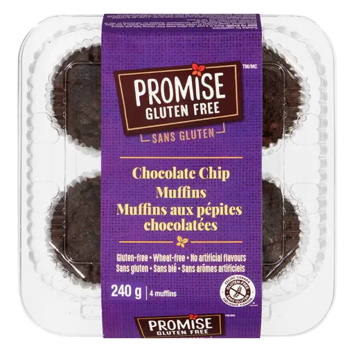 Promise Gluten-Free Muffin Chocolate Chip 240 g