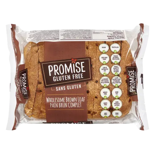 Promise Gluten-Free Wholesome Brown Loaf 480 g (frozen)