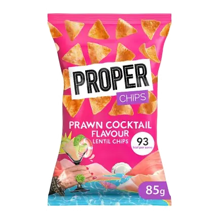 Prawn Cocktail Flavour Lentil Chips