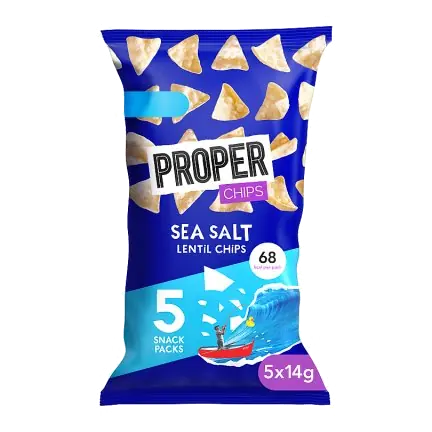 Sea Salt Lentil Chips