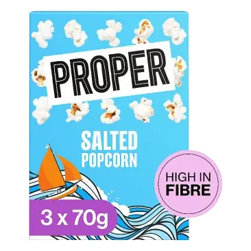 Corn Salted Popcorn Microwavable