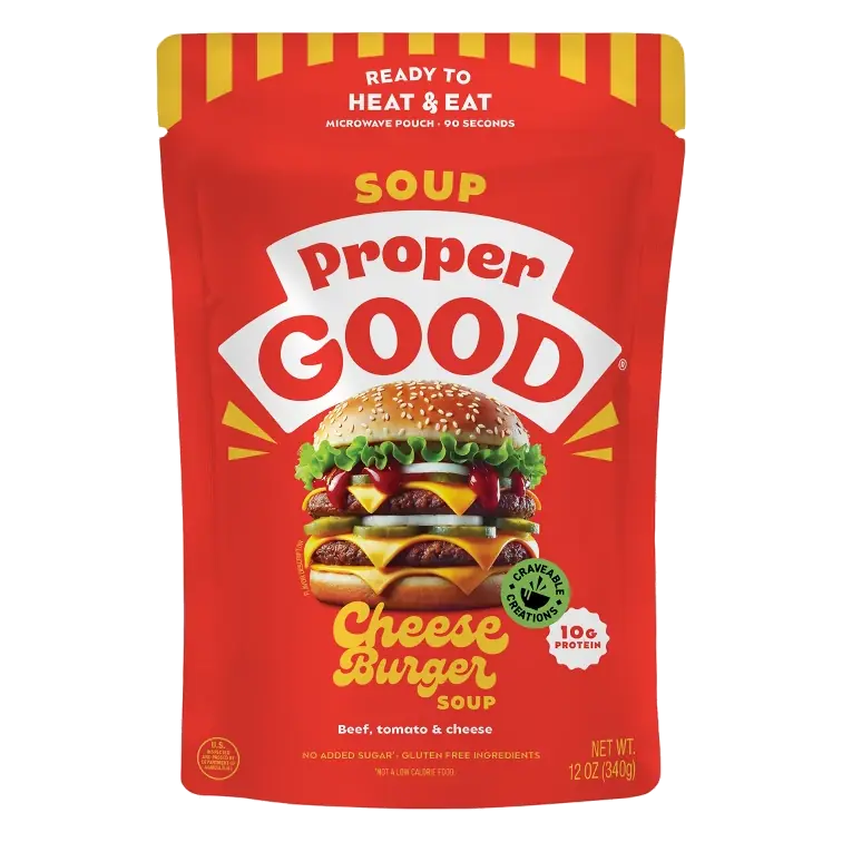 Proper Good Gluten Free Cheeseburger Soup, 12oz