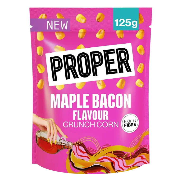 Maple Bacon Flavour Crunch Corn 125g