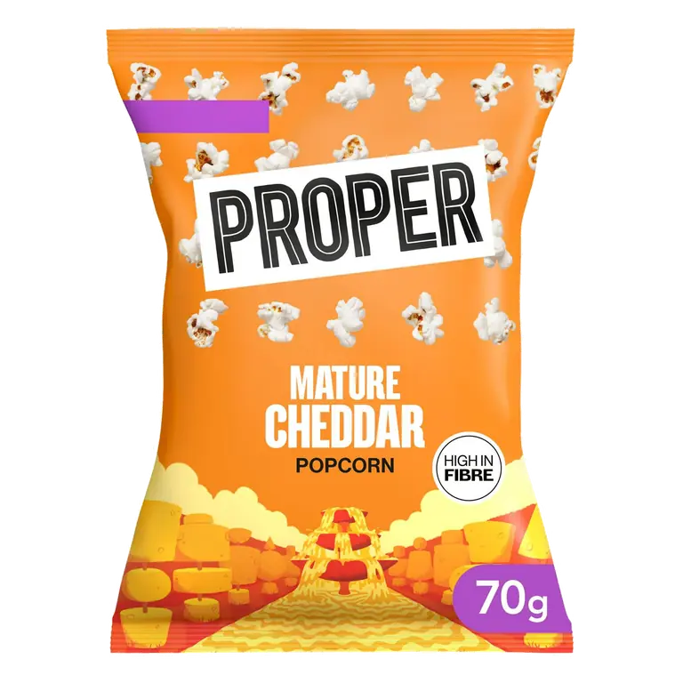 Mature Cheddar Popcorn 70g