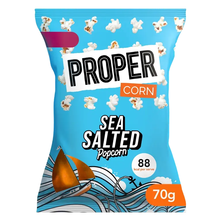 n Lightly Sea Salted Popcorn 70g