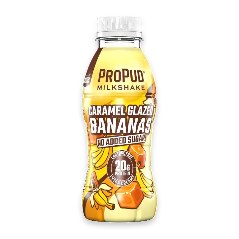 Milkshake Protein Caramel Glazed Bananas Laktosfri 1,6% 330ml