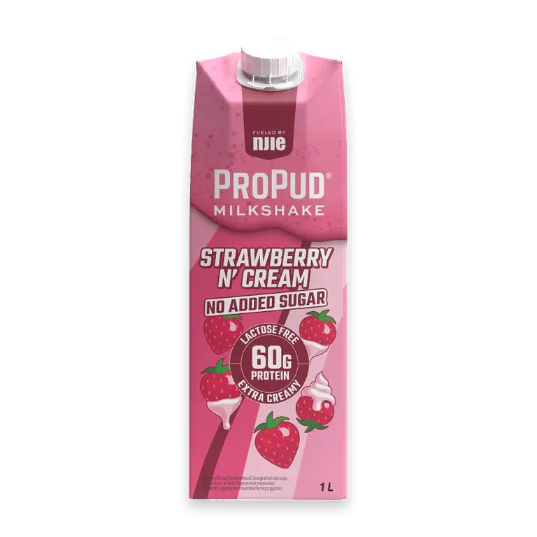 Milkshake Strawberry n' Cream Laktosfri 1000ml