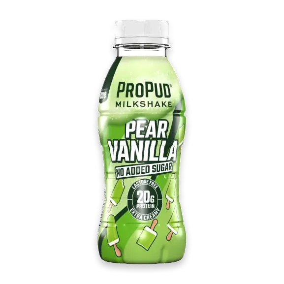 Pear Vanilla Milkshake Lactose Free