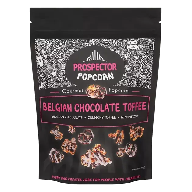 Belgian Chocolate Toffee Gourmet Popcorn