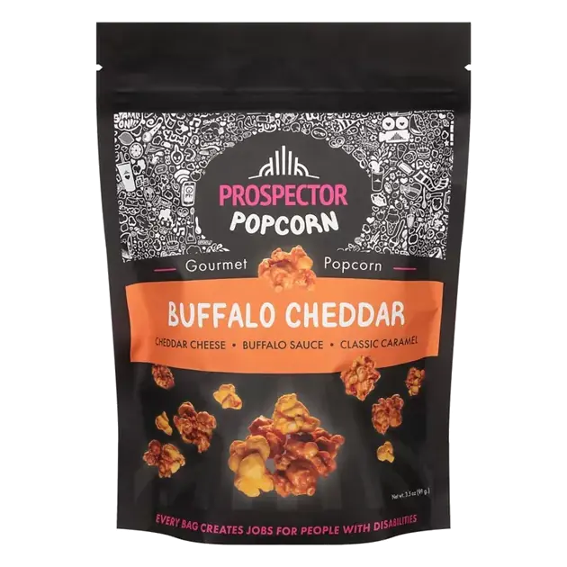 Buffalo Cheddar Gourmet Popcorn