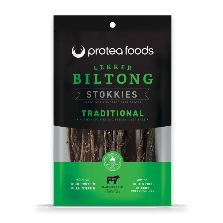 South African Biltong Stokkies Traditional