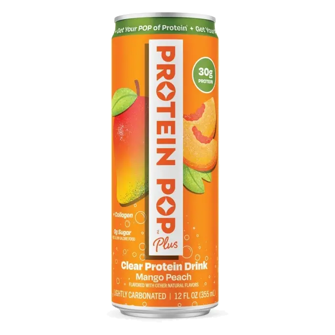 Protein Pop Plus Mango Peach - 30g Protein - 12 fl oz