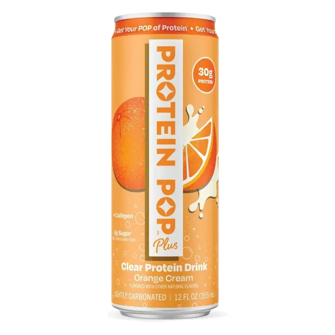 Protein Pop Plus Orange Cream - 30g Protein - 12 fl oz