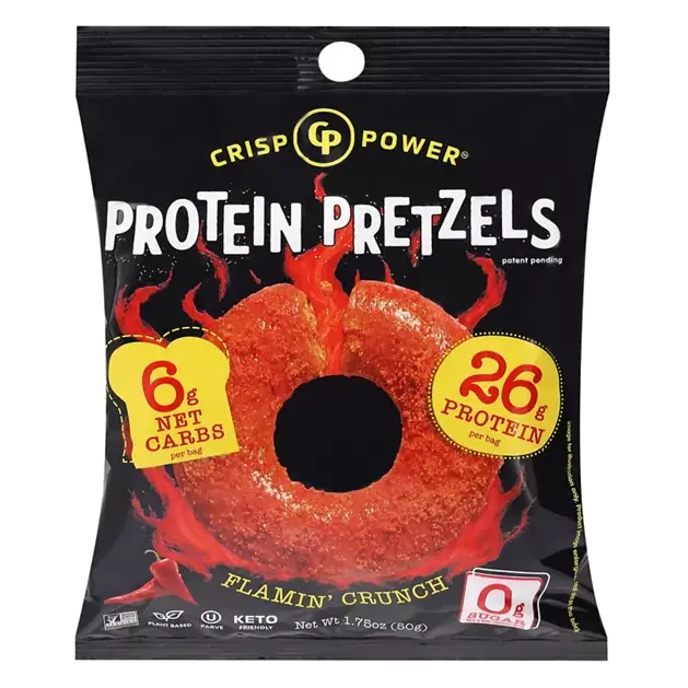 Flamin' Crunch Protein Pretzels