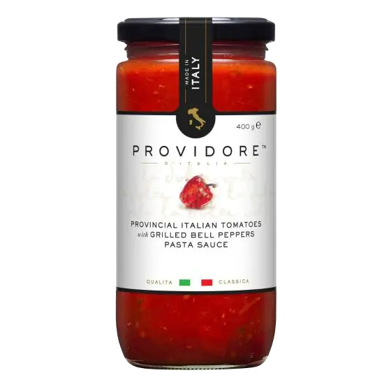 Vine Ripened Tomato And Fire Roasted Pepper Pasta Sauce