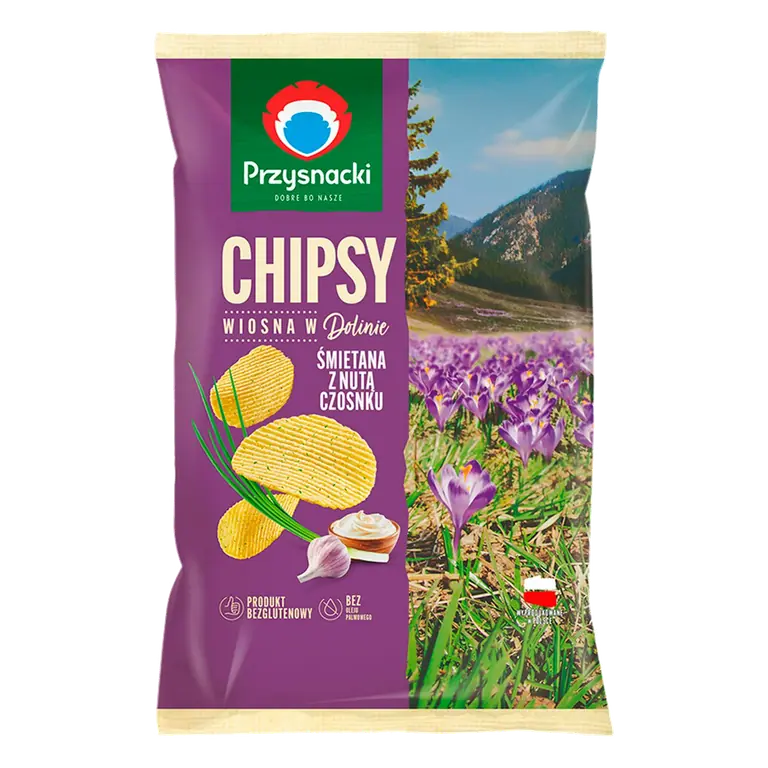 130g Chipsy Cream & Garlic Flavored Chips
