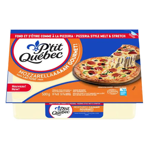 Gourmet Lactose Free Cheese Mozzarella Pizza 500 g