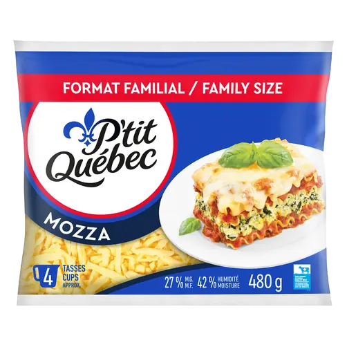 Shredded Cheese Mozza 480 g