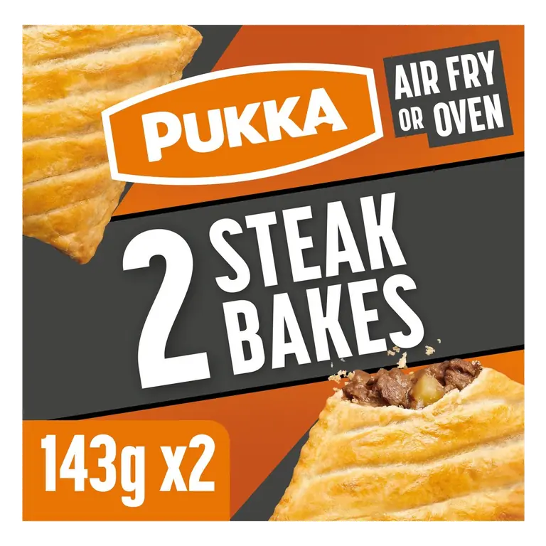 2 Steak Bakes 286g